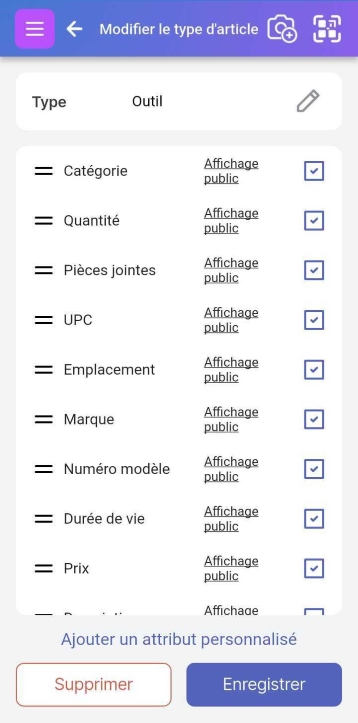 Image de la page Type d'article pour un animal en peluche