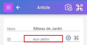 Image avec l'ID "Non défini" mis en évidence