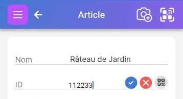 Image montrant la saisie d'un identifiant.