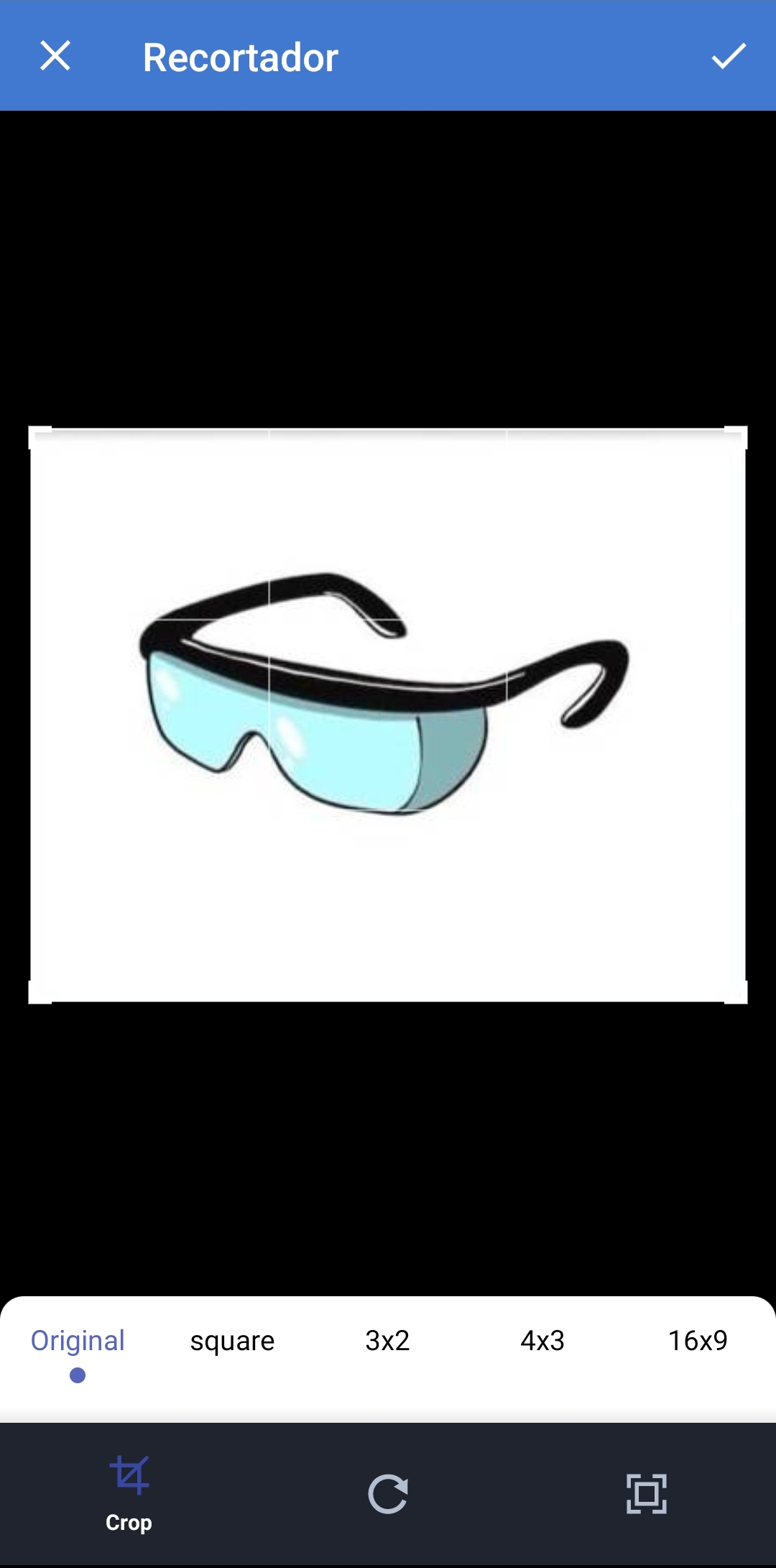 Ilustración de la pantalla de Scanlily con una foto de un oso de peluche siendo recortada.