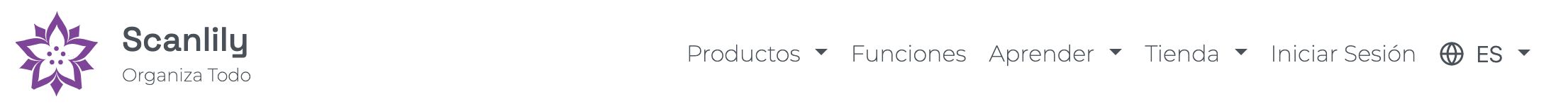 Interfaz del sitio web del usuario para administrar usuarios