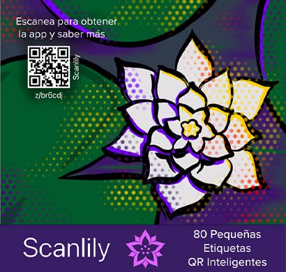 Imagen del libro de etiquetas QR de Scanlily