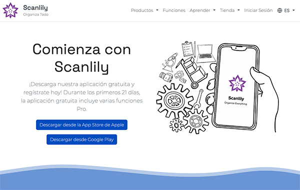 Página de inicio