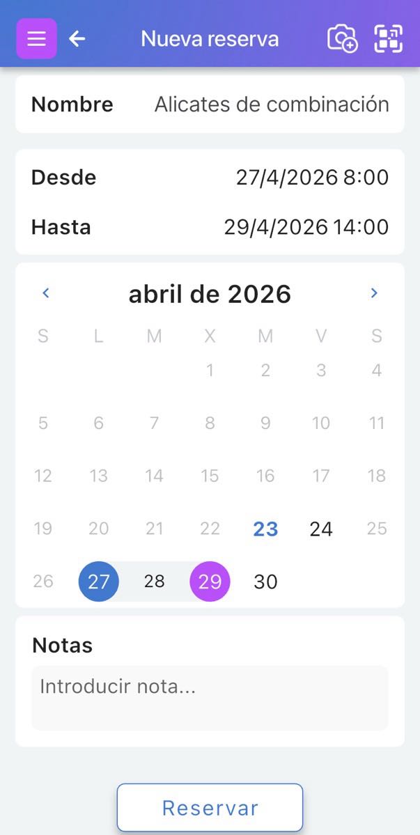 Calendario de Reservas