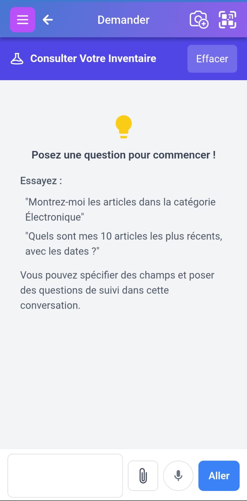 La gestion d'inventaire devient plus intelligente : utilisez la recherche IA