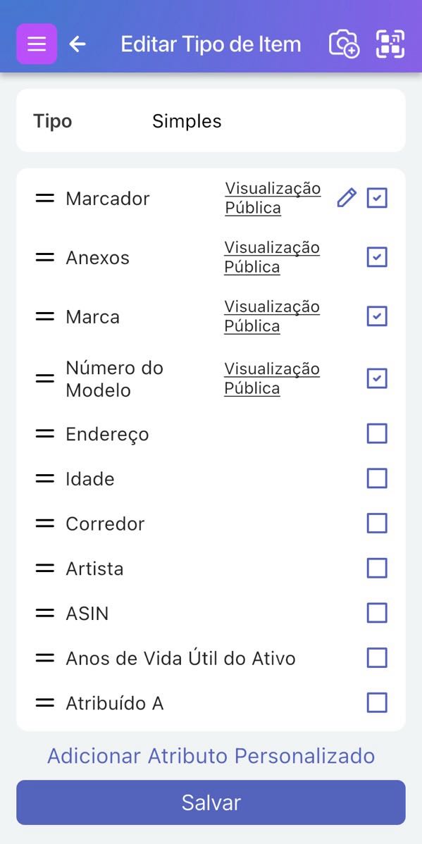 Imagem da página de tipo de item para animal de pelúcia