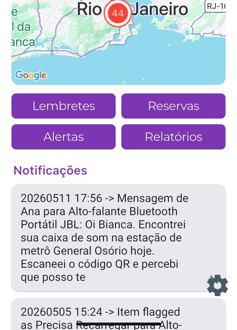 Imagem mostrando notificações relevantes
